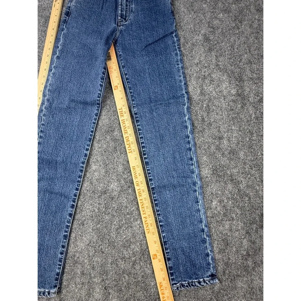 Parasuco Extreme Fit Scarlett Super Slim Skinny Jeans Blue Medium Wash 26x32 NWT
